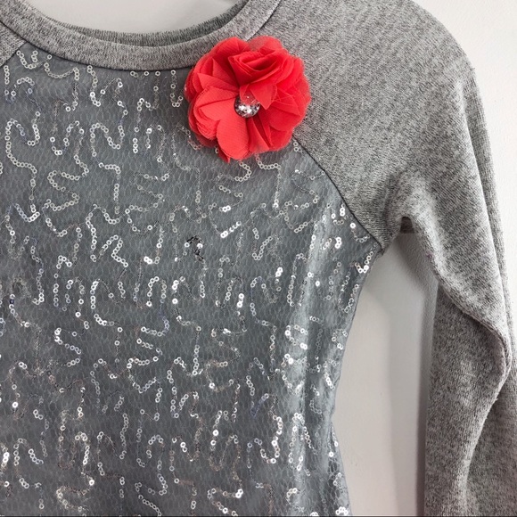 Drop Waist Sequined Dress - Picture 2 of 3